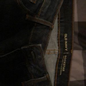 Old navy rock star jeans